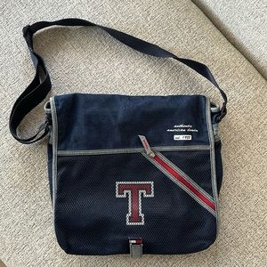 Tommy Hilfiger denim messenger bag